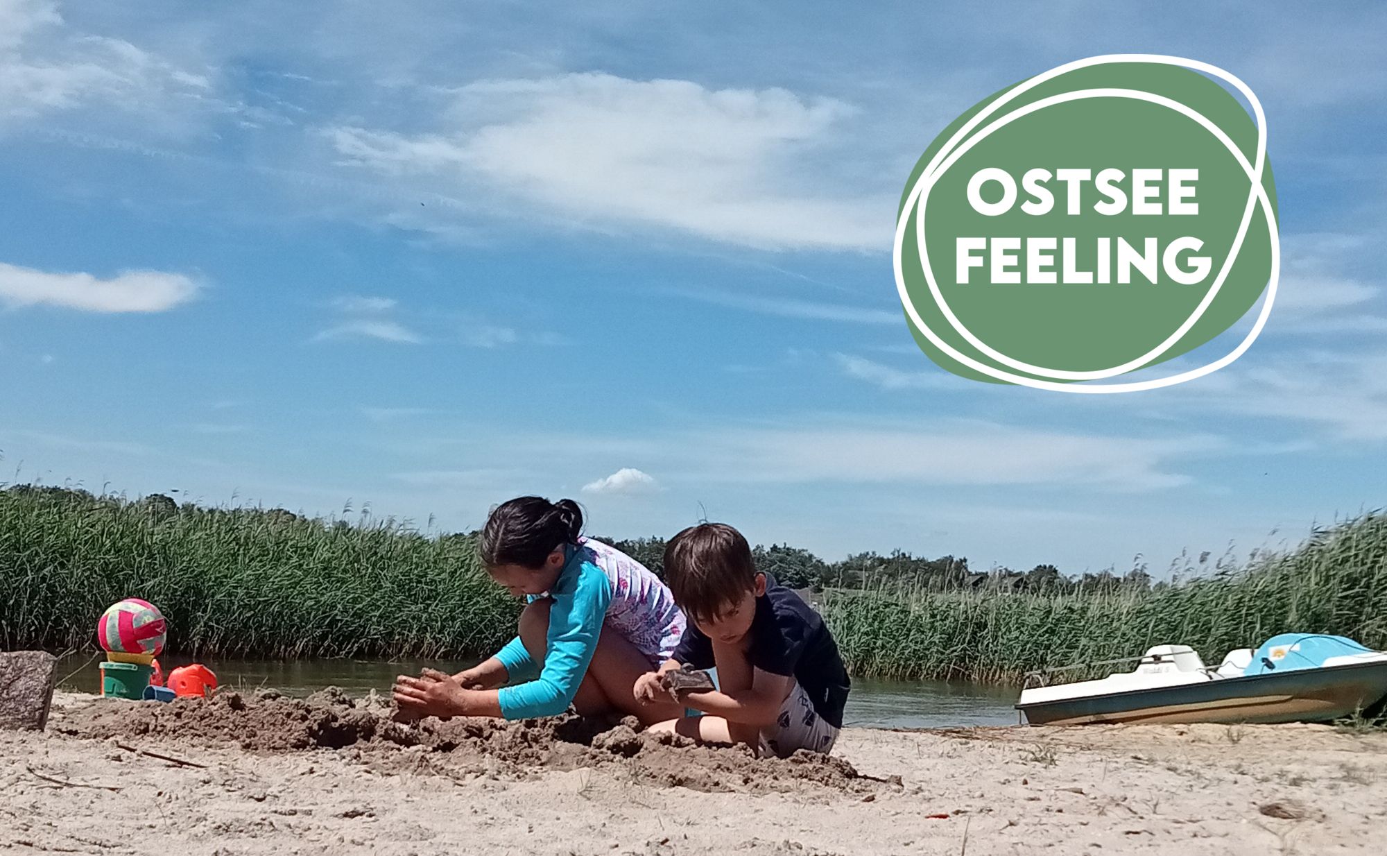 Urlaub im Lausitzer Seenland - Partwitzer See mit Ostseefeeling